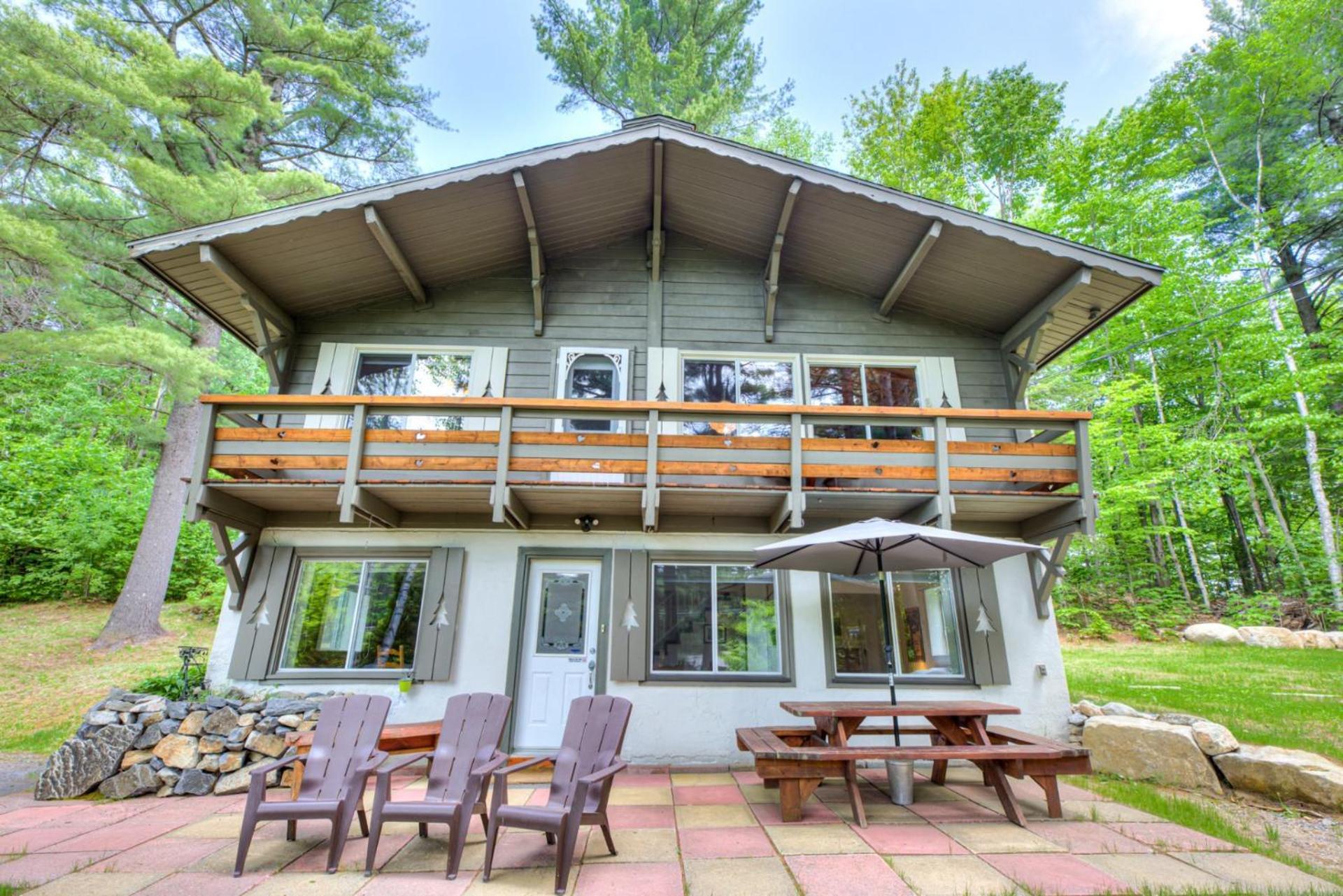 Domaine Chalets Des Pins Rawdon Exterior foto